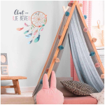 Les Tr&eacute;sors De Lily [Q8279] - Kleebiste leht  S&otilde;numid  (Shh . . . ma unistan) - 20x70 cm oranž