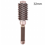 Professionaalne termiline keraamiline iooniline &uuml;mmargune libisemisvastase k&auml;epidemega kuldne juuksehari 32mm