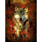 Teemantmaal T&auml;is&uuml;mar Hundi Teemanttikandid 20X30CM