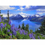 T&auml;ielik 5D Teemantmaal m&auml;gi J&otilde;e maastik Teemanttikandid Ristpistes Kodukaunistus K&auml;sitsi valmistatud 25x30cm