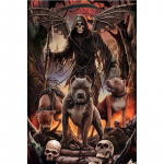T&auml;ielik 5D Teemantmaal Devil World Teemanttikandid T&auml;ielik ristpistes Kodukaunistus K&auml;sitsi valmistatud kingitus 20x30cm