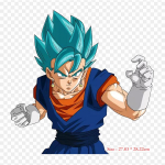 Plaastrid riidekoti jaoks Triikraud termokleebistele Vegito Super Saiyan God Vegeta Gogeta muster pestav soojus&uuml;lekanne