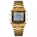 SKMEI 1381 meeste analoog-digitaalkell, mood, vabaaja spordik&auml;ekell, 2 korda, 5 korda, 3ATM veekindel roostevabast terasest rihm