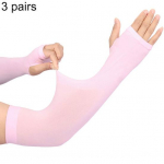 3 paari suvist v&auml;listingimustes kasutatavat jalgratast, hingavad UV p&auml;ikesekaitsega varrukad