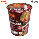 Mama Signature Cup kiirriisinuudlid, v&uuml;rtsikad praetud imikukarbi maitsega 55 g x 6 tk &ndash; Tai toit 55 g x 6 pcs