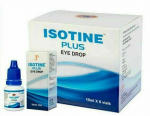 6 x Isotine Plus silmatilgad Pure Herbal 100% ehtsad ebak&uuml;pse katarakti jaoks 10 ml