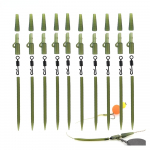 40 tk karpkalap&uuml;&uuml;gi tarvikud pliiklamber Kiirvahetatav p&ouml;&ouml;rlev saba kummist sasipundumisevastased varrukad karpkalap&uuml;&uuml;giriistadele j&auml;medad p&uuml;&uuml;givahendid