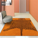 Leopard Skin Print Vaibad Elutoa P&otilde;randamatid Laste Toa Kaunistused Magamistoa Vaip Libisemisvastane K&ouml;&ouml;gip&otilde;randamatt Imav 40x60cm 1pcs
