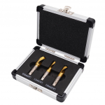 Punktkeevitusl&otilde;ikuri keevituspuuritera t&ouml;&ouml;riistade komplekt Kiirterasest koobalt-titaanist One Size h&otilde;be