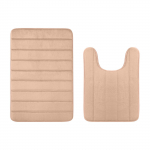 (SU)Vannitoa vaip-WC padja kate Mikrokiust imav libisemiskindel matt 2tk One Size