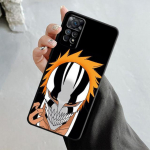 &Uuml;mbris Xiaomi Redmi Note 11t 11s 11 10 8 Pro 9 9s 9t 8t jaoks Mi 10 8 9a 9c 10c 12c K60 Jaapani koomiksite valgendaja Kurosaki Ichigo jaoks For Redmi 9C