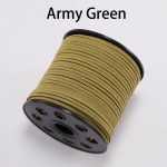 10 m/partii 2,5 mm lame kunstseemisnahast punutud korea sametnahast k&auml;sitsi valmistatud p&auml;rlitega k&auml;ev&otilde;ru DIY kaelakee ehete tegemiseks.