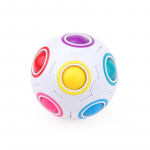 1 tk Magic Rainbow Press Pall Dekompressioon Jalgpall Laste Pusle Kuubiku M&auml;nguasi ZKStar ZH 1Pc