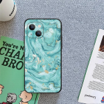 Marmormustriga kunstikujundusega telefoni&uuml;mbris iPhone'i jaoks Samsung Galaxy Redmi Xiaomi Oppo OnePlus Note SA 7 8 9 10 11 12 13 14 20 21 22 23 53 54 Pro Ultra iPhone 6 or 6S