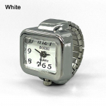 1 tk mood kvartskella s&otilde;rmus kella ristk&uuml;liku sihverplaadiga kella ehted kingitused XYZ valge