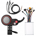 48 V alumiiniumsulamist elektriline t&otilde;ukeratas Harjadeta mootorikontroller Intelligentne instrumendin&auml;idikuga