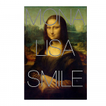 Naljakas abstraktne kunst Mona Lisa l&otilde;uendimaal Moodne pop-portreeplakat ja tr&uuml;kised T&auml;navakunsti seinapildid kodutoa sisustamiseks 21x30 No Frame