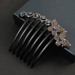 Korea uus Rhinestone Hair insert peen juukseaksessuaarid temperament roog juuksesisustus kamm liblikas teemant juuksen&otilde;el peakate