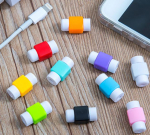 5 tk laadija kaabli s&auml;&auml;stukaitse Apple iPhone'i juhtmejuhtme kaitsev v&auml;lgu jaoks Mix Color