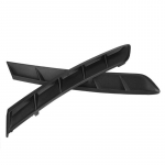 2tk tagumise p&otilde;rkeraua pikendusliistud 5216506030 Toyota Camry 2018-2022 jaoks must