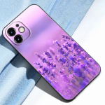 lavendlililla lillega telefoni&uuml;mbris iPhone'ile Samsung Galaxy Redmi Xiaomi Oppo OnePlus Note SA 7 8 9 10 11 12 13 14 20 21 22 23 53 54 Pro Max Ultra iPhone 6 or 6S