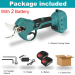 3000W 388VF juhtmeta elektrik&auml;&auml;rid harjadeta oksak&auml;&auml;rid puuokstega oksal&otilde;ikur Aiat&ouml;&ouml;riistad Makita aku jaoks 2*Battery