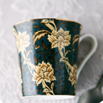 Tere Euroopa retro veetass Bone China kruus Kodukohvitass Kirjanduslik Briti teetass 300ML