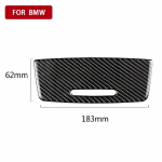1PC Real Carbon Fiber sticker Interior Car Storage Box Panel Trim Cover decals For BMW 3 series E90 E92 E93 2005-12 1Pcs