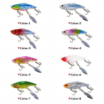 8TK p&ouml;&ouml;rlev v&auml;lklamp Blood slot konks 16g kalas&ouml;&ouml;t 8PCS