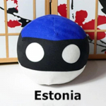 20cm Polandball Pl&uuml;&scaron;inukk Riigipall Anime L&uuml;hike T&auml;idetud Pl&uuml;&uuml;sist M&auml;nguasi Estonia