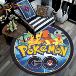 Elutoa vaip Pikachu Cartoon Pokemon 3D &uuml;mmargused matid diivanilauale Kodu lastele P&otilde;randavaip, libisemisvastane ala vaip 120cm