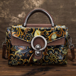 3D surutr&uuml;kiga naiste k&auml;ekotid Vintage disain &otilde;lakotid Br&auml;nd Mood Crossbody kott ehtsast nahast kotid GZW 26*16*10cm