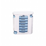 1 tk 28 ruudustikuga pillikarp Konteiner Korraldaja Meditsiin Igan&auml;dalane S&auml;ilitus Pill 7-p&auml;evane tabletisorteerija karbi &uuml;mbris