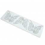 Suitable for oven and refrigerator, can be used in the temperature range of - 40 ~ 230 ℃, our fondant molds are easy to use very flexible. This tool A