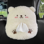 Plush auto salvr&auml;tikukarp multikas armas loominguline auto ripats auto salongi salvr&auml;tikuga p&auml;ikesesirm tualettpaberist kast 20&times;21cm