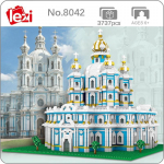 LZ8042 Taevatempli miniatuurne teemant-teemant-dekompressiooniehitusplokkide &otilde;ppem&auml;nguasjade ehitusmudel