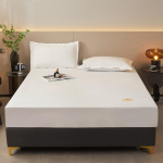 Kasutada saab nelja aastaaega. Ema ja lapse veekindel voodi padi padi padi puuvillane hingav madratsi kate (pole padjap&uuml;&uuml;ri) 90x200cm roheline