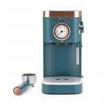 Retro kohvimasin 20 baari r&otilde;huga majapidamises t&ouml;&ouml;tav v&auml;ike poolautomaatne auruga piima vahustamise kohvimasin