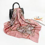 Kvaliteetsed luksuslikud siidist sallid peapael Sallid kaelasall naistele kett siidist sall naiste dekoratiivne sall 90*90cm