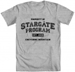Geek Teez Property Of Stargate Program T-s&auml;rk S