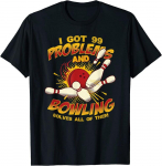 Bowling Lahenda probleeme Retro Bowler Bowling Team Unisex T-s&auml;rk S