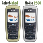 Renoveeritud Nokia Originaal Nokia 2600 Mobiiltelefon 1 SIM-kaardiga No charger hall v&auml;rv