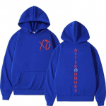 Singer The Weeknd Album Kahepoolse tr&uuml;kiga kapuutsiga meeste naiste mood Hip Hop kapuutsiga dressipluus Street Trend lahtised pulloverid XL