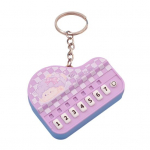 Miniklaveri m&auml;nguasja v&otilde;tmehoidja valgusega 7 klahvi Multifilm Loom k&auml;eshoitav elektrooniline klaviatuur Muusikariista v&otilde;tmehoidja hoidja ripats lastele kingitus