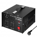 Step Up&Down trafo kompaktse suurusega pingemuundur 2000VA kaasaskantavad koduelektriseadmed EU-plug must