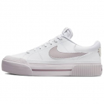 Nike Court Legacy Lift Valge Suitsune Malva Naiste Tennised Platinum-Violetne DM7590-105 38.5