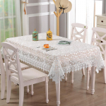 Euroopa Luksuslik tikitud laudlina laua s&ouml;&ouml;gilaua kate &Uuml;mmargune lauariie pits v&otilde;ilill TV kapi katter&auml;tik 110 X 160cm