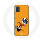 &Uuml;mbris Samsung Galaxy A51 5G Goku Dragonball Z Child Anime jaoks