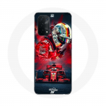 Korpus Oppo A74 5G vormel 1 Sebastian Vetteli F1 juhile, punane