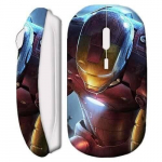 Valge raudmehe juhtmevaba hiir